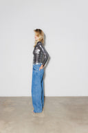 Top Iris in Silver