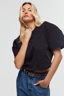 Charlie top in black
