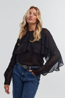 Top Flora deep black