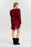 Roxy dress in Red abstract