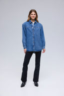 Jeansowa koszula oversize Mindy