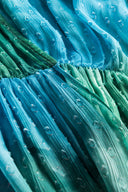 Mandy dress azure sea
