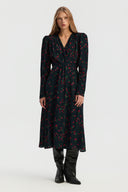 Lissa noir poppy dress