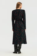 Lissa noir poppy dress