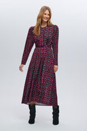 Roxanne blurred meadow dress