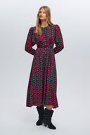 Roxanne blurred meadow dress