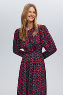 Roxanne blurred meadow dress