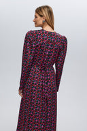 Roxanne blurred meadow dress