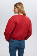 Bluza TAMARA red silverdrops