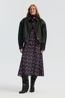 Elena pink meadow dress