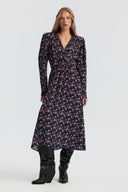 Elena pink meadow dress