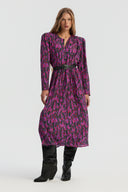 Flavia purple dress