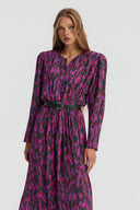 Flavia purple dress