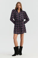 Vallery pink meadow dress