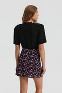 Fanny pink meadow skirt