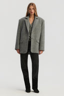 Marynarka Nora grey wool
