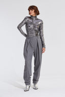 Top Iris in Silver