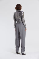 Top Iris in Silver