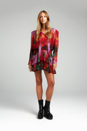 Mila Blurred Abstract Dress