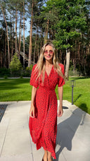 Sukienka Carrie in red