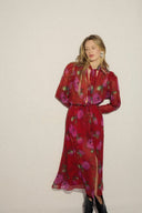 Allison in Red Blurr dress