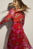 Allison in Red Blurr dress