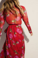 Allison in Red Blurr dress
