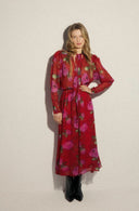 Allison in Red Blurr dress
