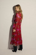 Allison in Red Blurr dress