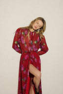 Allison in Red Blurr dress
