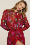 Allison in Red Blurr dress