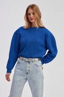 Kobaltowa Bluza TAMARA
