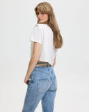 White Mary top