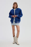 Bluza Mabel in Cobalt blue