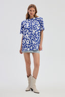 Cobalt blue Palmer top