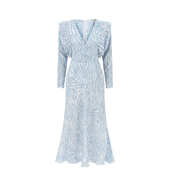 Sukienka Cameron zebra blue