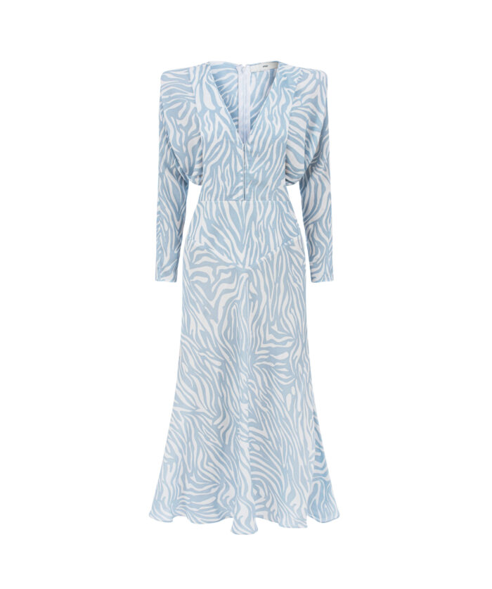 Sukienka Cameron zebra blue