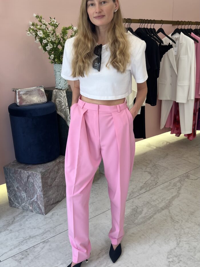 Spodnie Luca candy pink
