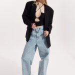 Nora Linen Black Jacket