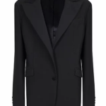 Nora Linen Black Jacket