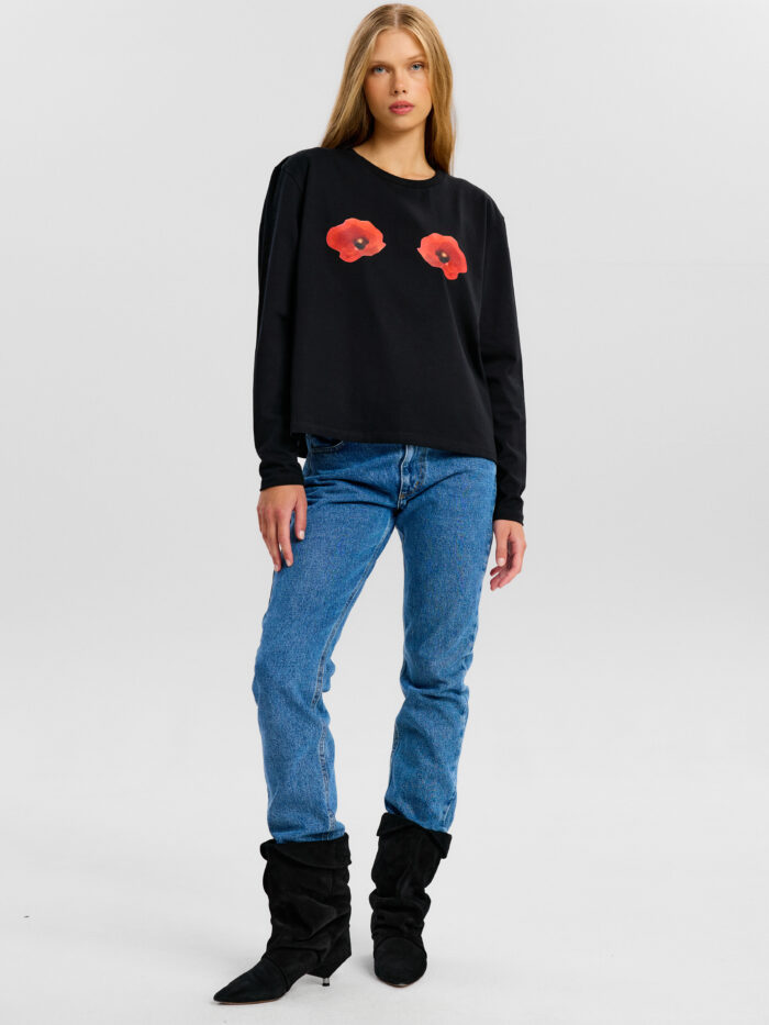 Mira black longsleeve
