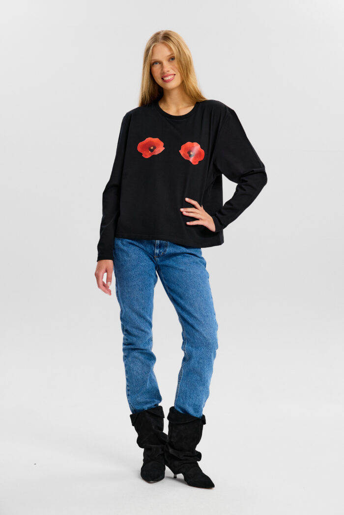 Mira black longsleeve