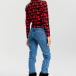 ALICE TOP in red poppies