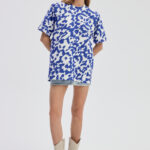 Palmer Top in cobalt blue
