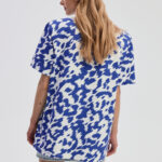 Palmer Top in cobalt blue