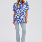 Palmer Top in cobalt blue