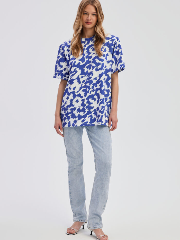 Palmer Top in cobalt blue