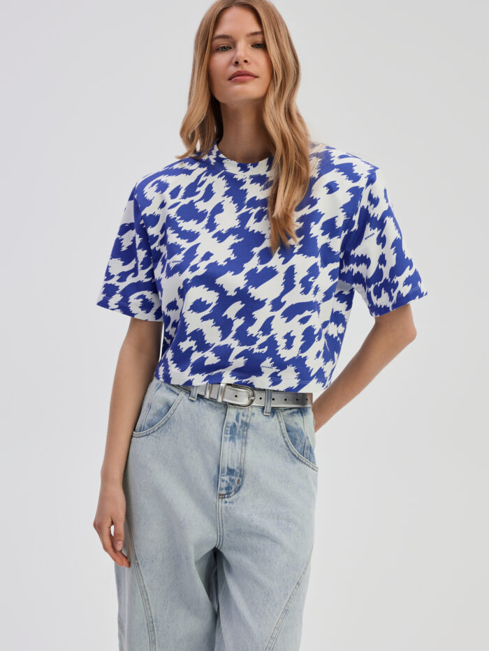 Noa Top in blue