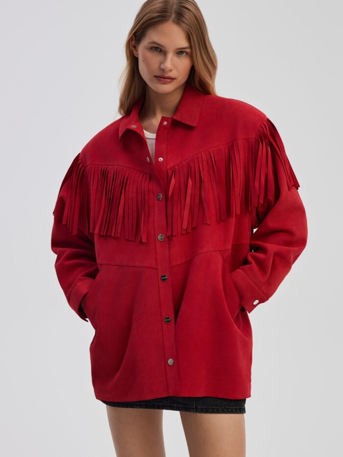 Kurtka Dakota in red