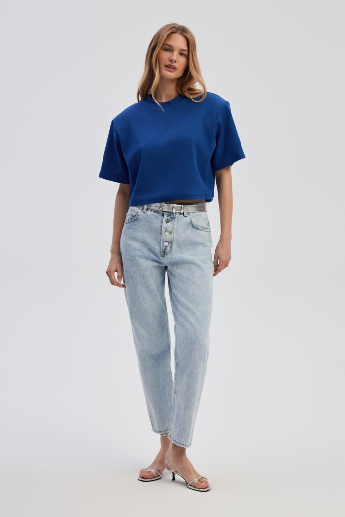 Top Jill in cobalt blue